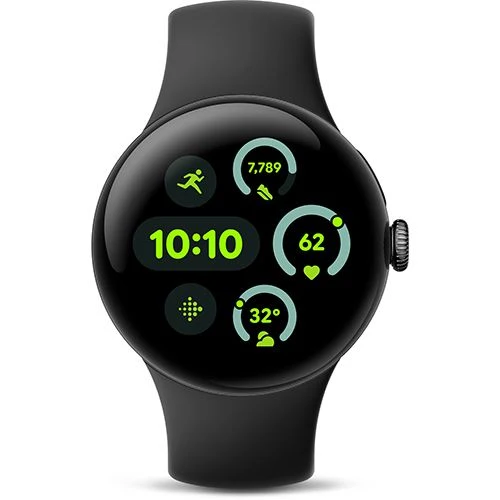 Monitor Esportivo Smartwatch Google Pixel Watch 3 - 41 mm - Preto