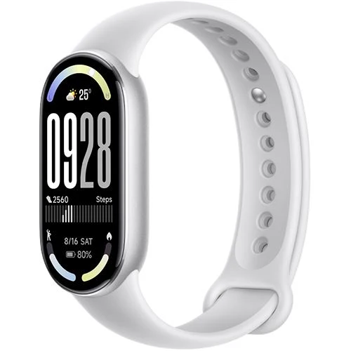Pulseira Xiaomi Conectado Band 10 - Silver | Resistente à Água