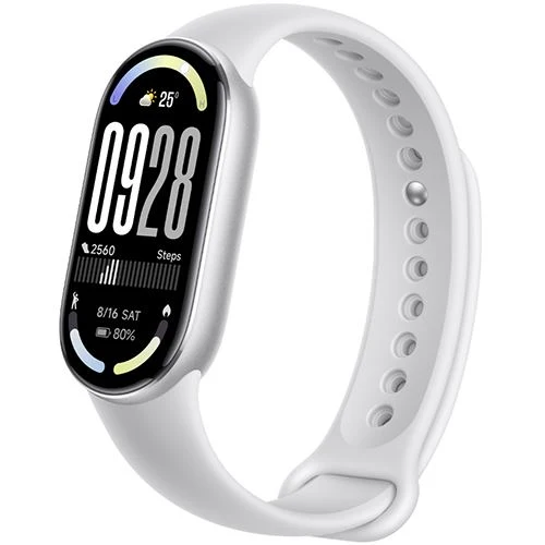 Pulseira Xiaomi Conectado Band 10 - Silver | Resistente à Água