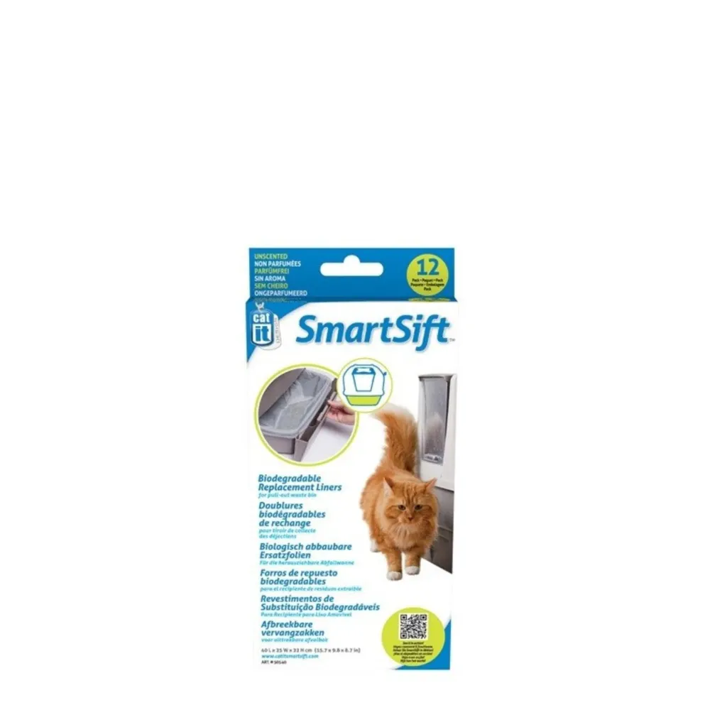 Relógio com Assistente Sacos para WC automático SmartSift - Catit