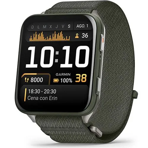 Relógio com Assistente Smartwatch Garmin Venu X1 - Verde
