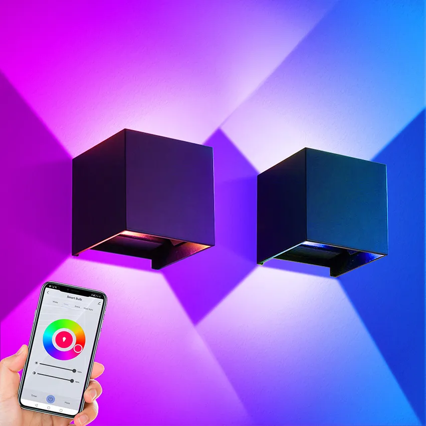 Relógio com Assistente Wall outdoor/shine luminaire