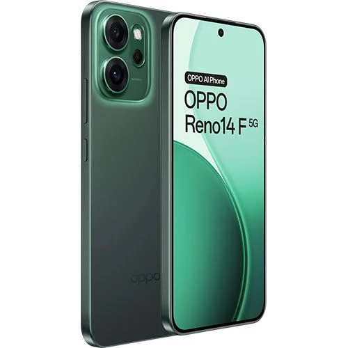Relógio com GPS Oppo Reno14 F 5G - 256GB - Verde Luminoso