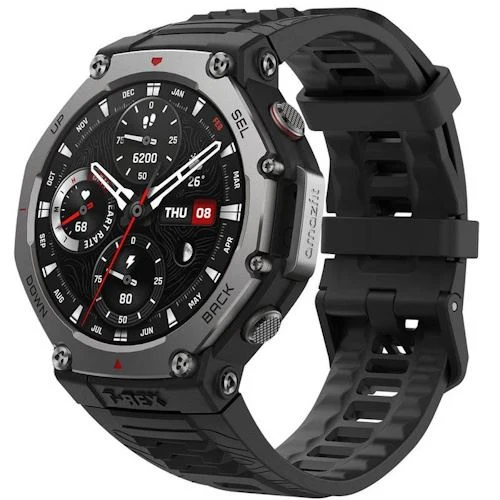 Relógio com GPS Smartwatch Amazfit T-Rex 3 - Preto Onix