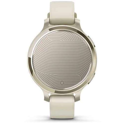 Relógio com GPS Smartwatch Garmin Lily 2 Active 38mm - Dourado Lunar/Branco Osso
