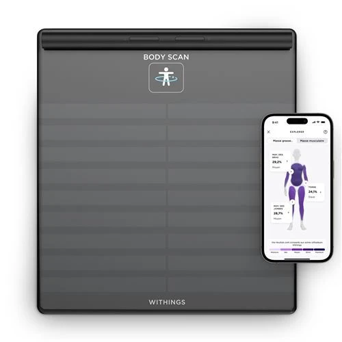 Relógio com NFC Balanç Withings Body Scan - Preto