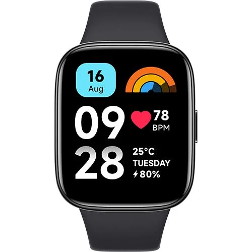 Relógio com NFC Smartwatch Xiaomi Redmi Watch 3 Active - Preto