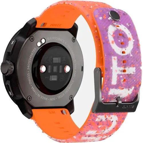 Relógio Desportivo Suunto Race S - Laranja em Grafite