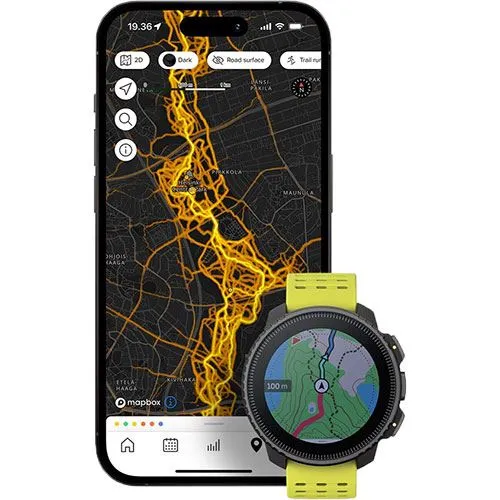 Relógio Desportivo Suunto Vertical - Negro Lime em Grafite