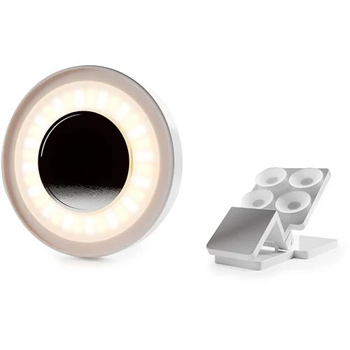 Ring Light 100% MagLight - Branco com Monitor Cardíaco