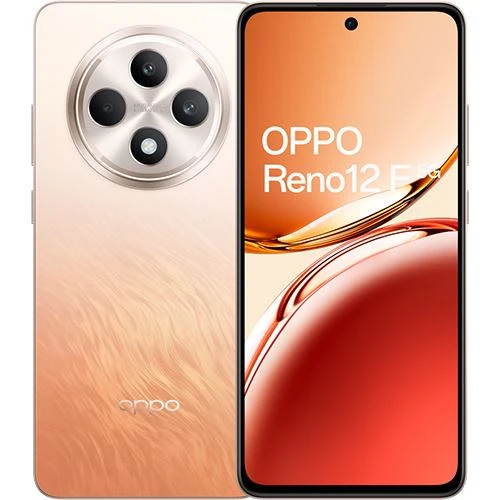 Smartphone Oppo Reno12 F 5G - 256GB - Amber Tangerina