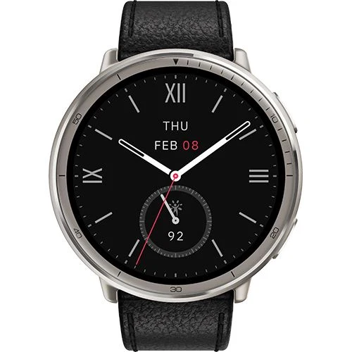 Smartwatch Amazfit Active 2 Round Valorizado NFC - Preto com Tela Always-On