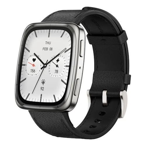Smartwatch Amazfit Active 2 Square - Preto com Monitor Cardíaco