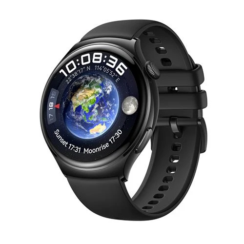Smartwatch Huawei Watch 4 46mm LTE - Preto com Tela Always-On
