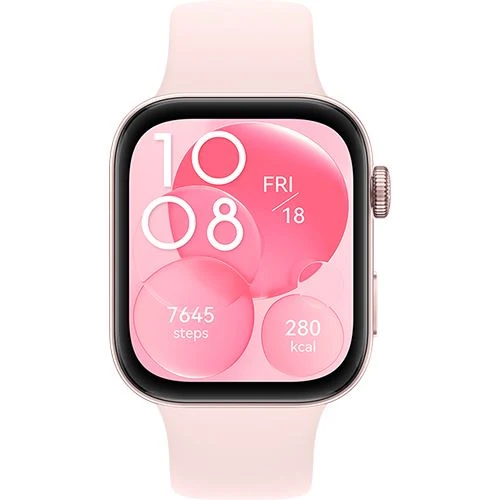 Smartwatch Huawei Watch Fit 3 - Rosa para Trabalho ao Ar Livre