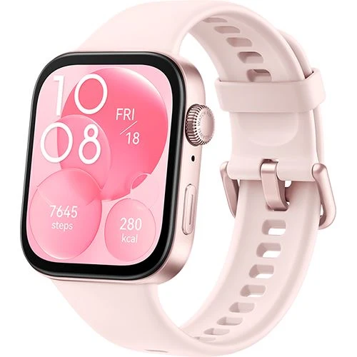 Smartwatch Huawei Watch Fit 3 - Rosa para Trabalho ao Ar Livre