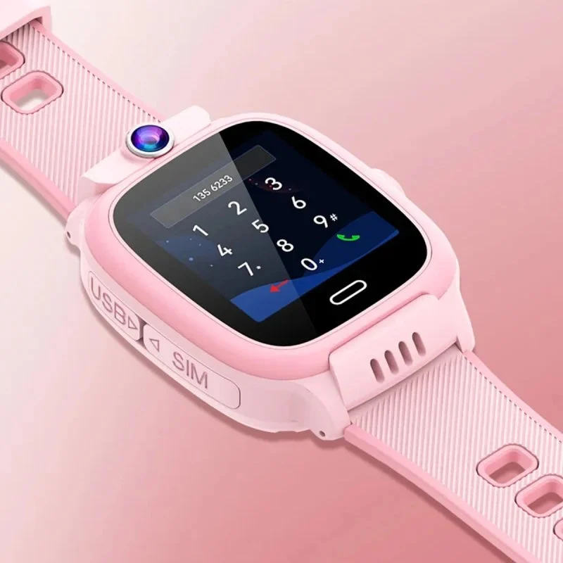 Smartwatch Infantil Aemai X10 - ROSA com Película Protetora Inclusa