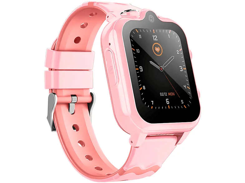 Smartwatch Infantil Aemai X10 - ROSA com Película Protetora Inclusa