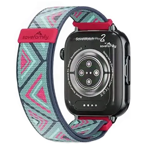 Smartwatch 4G para Crianç Savefamily Savewatch Plus 2 - Silver Onix / Tribeca (Azul / Rosa) - 1.78" AMOLED