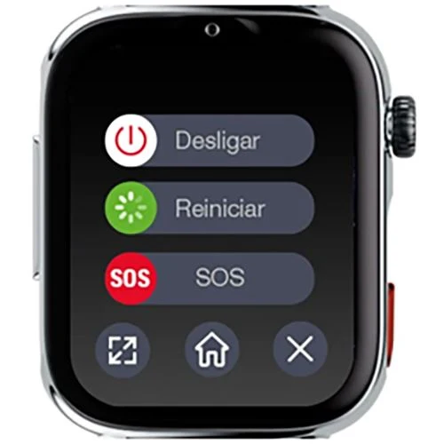 Smartwatch 4G para Crianç Savefamily Savewatch Plus 2 - Branco / Framboesa (Rosa) com Pulseira de Nylon