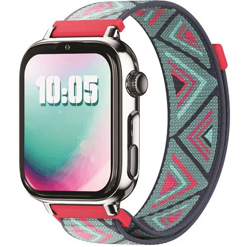 Smartwatch 4G para Crianç Savefamily Savewatch Plus 2 - Prata / Tribeca (Azul / Rosa) para Trabalho ao Ar Livre