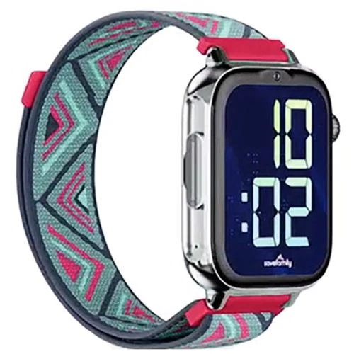Smartwatch 4G para Crianç Savefamily Savewatch Plus 2 - Prata / Tribeca (Azul / Rosa) para Trabalho ao Ar Livre