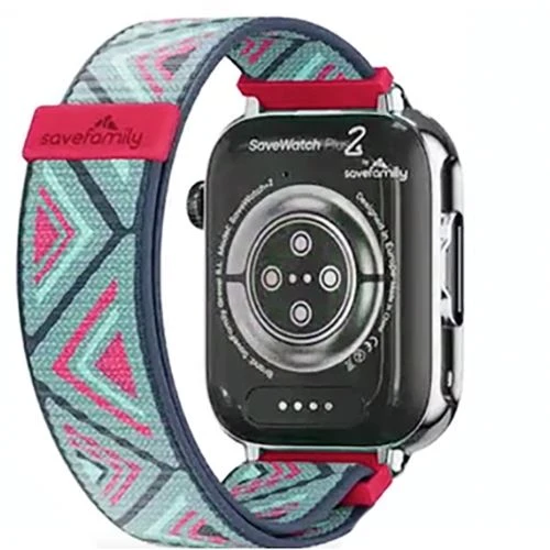 Smartwatch 4G para Crianç Savefamily Savewatch Plus 2 - Prata / Tribeca (Azul / Rosa) para Trabalho ao Ar Livre