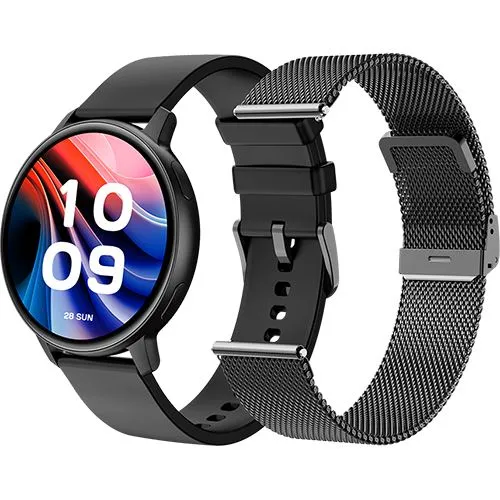 Smartwatch SPC Smartee Duo Eterno - Preto com Pulseira de Nylon