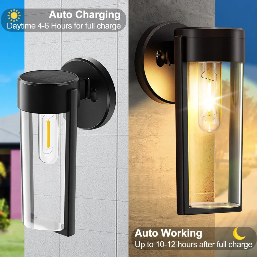 Wall exterior light/horizonvue com Película Protetora Inclusa