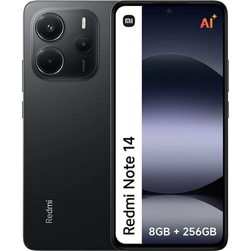 Xiaomi Redmi Note 14 - 256GB - Midnight Ébano