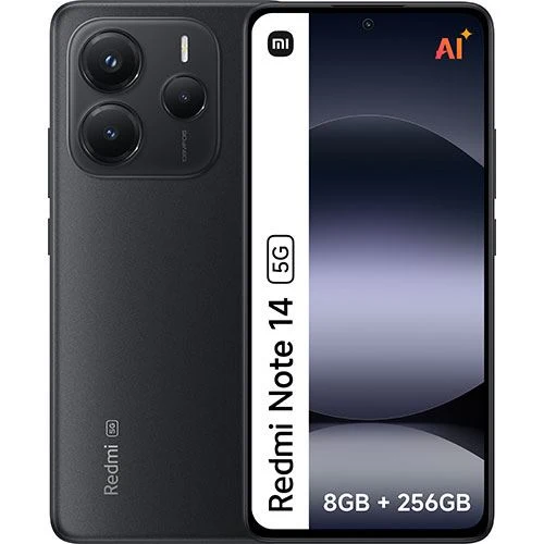 Xiaomi Redmi Note 14 5G - 256GB - Midnight Negro
