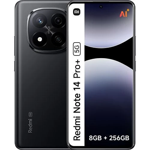 Xiaomi Redmi Note 14 Pro+ 5G - 256GB - Midnight Onix