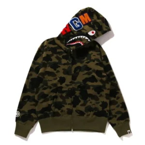 1ST CAMO SHARK FULL ZIP HOODIE LADIES (Modelo S5) S