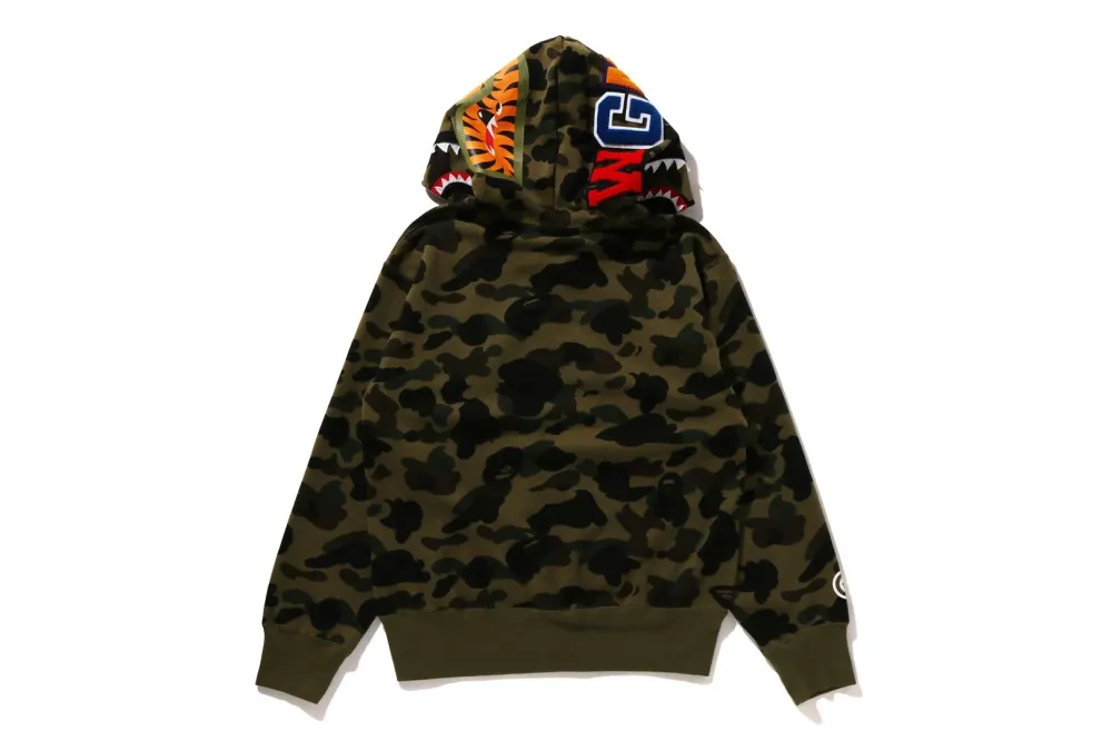 1ST CAMO SHARK FULL ZIP HOODIE LADIES (Modelo S5) S