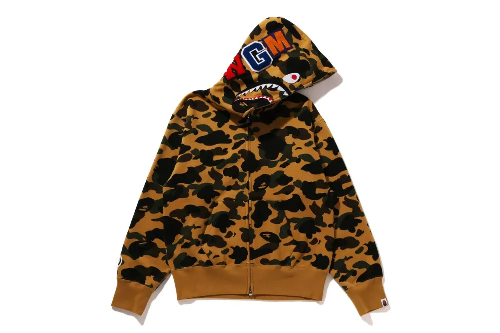 1ST CAMO SHARK FULL ZIP HOODIE LADIES (Modelo S5) S