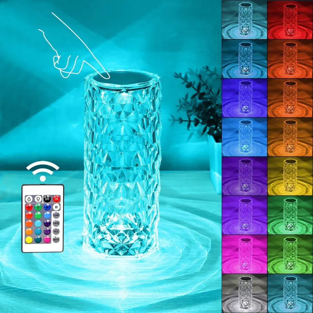 Candeeiro LED Diamond RGB com GPS Integrado