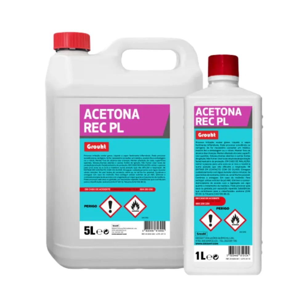 Certificado Acetona - Grouht