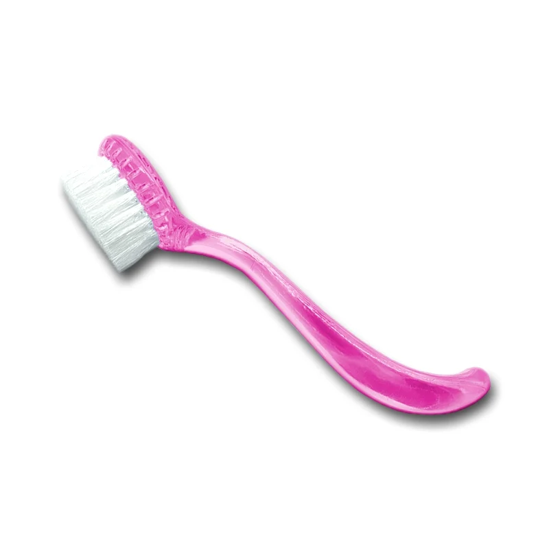 Certificado Escova de Unhas Redonda - Rosa
