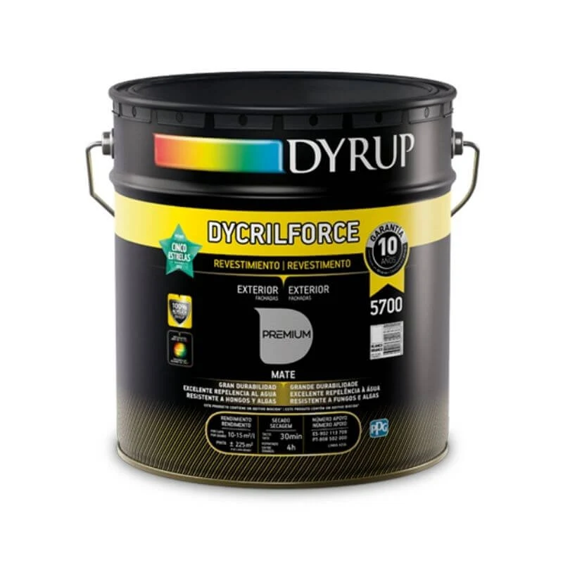Certificado Tinta Dyrup Dycrilforce (Exteriores)