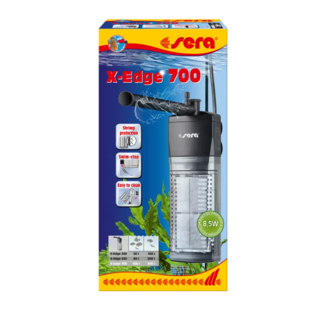 Conectividade Bluetooth Filtro de canto X-Edge 700 - Sera