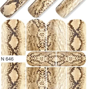 Fashion Slider Snakeskin Compatível com Android e iOS