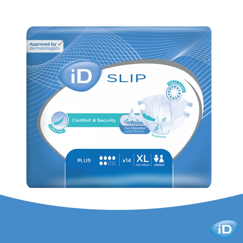 Fraldas iD Expert slip PLUS para Corredores