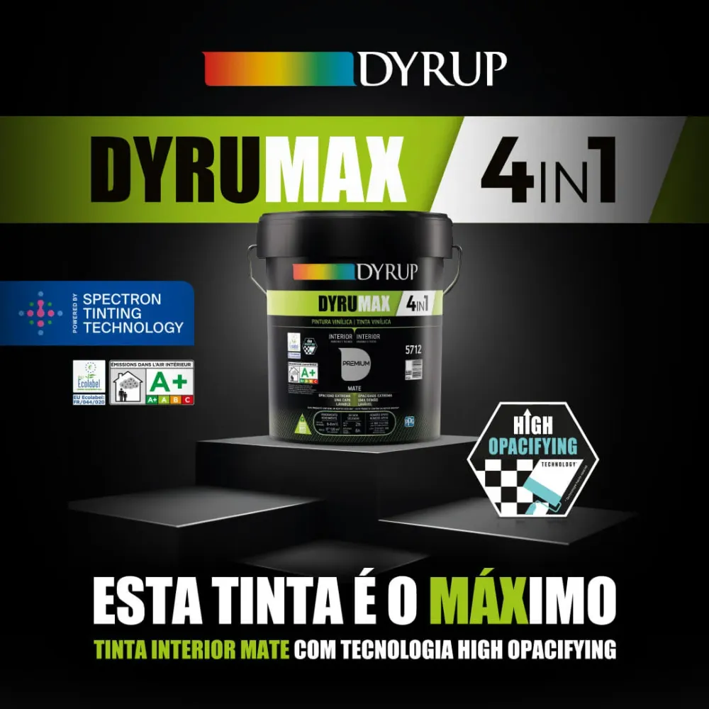 Inteligente Tinta Dyrumax - PPG Dyrup