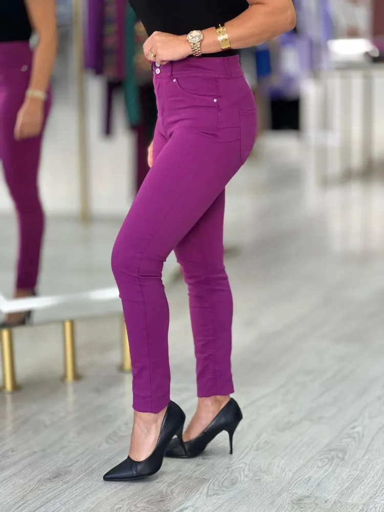 Jegging super skinny push up com Tela AMOLED