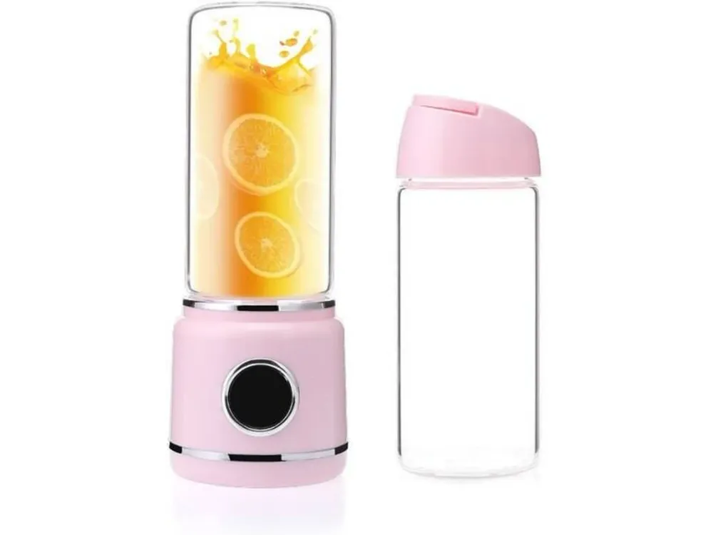 Liquidificador QY-2680- ROSA (Modelo S5)