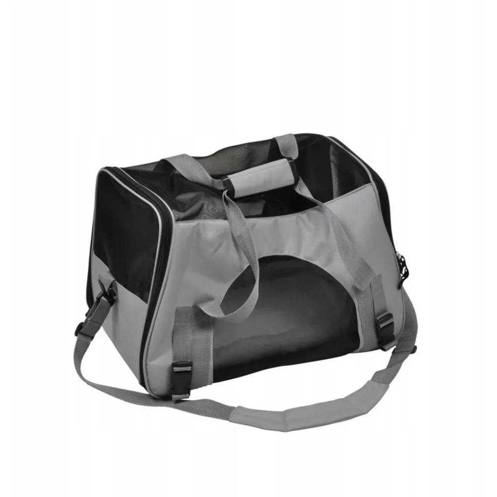 LoveStory Transportadora "Oxford" em Preto Fosco