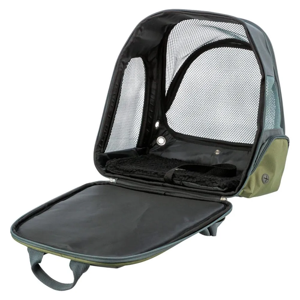 Mochila transportadora "Lyla" - Trixie com Monitor Cardíaco