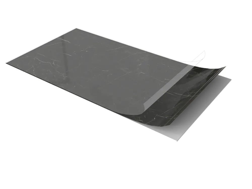 Painel em SPC - Mármore Preto com Bateria de Longa Duração