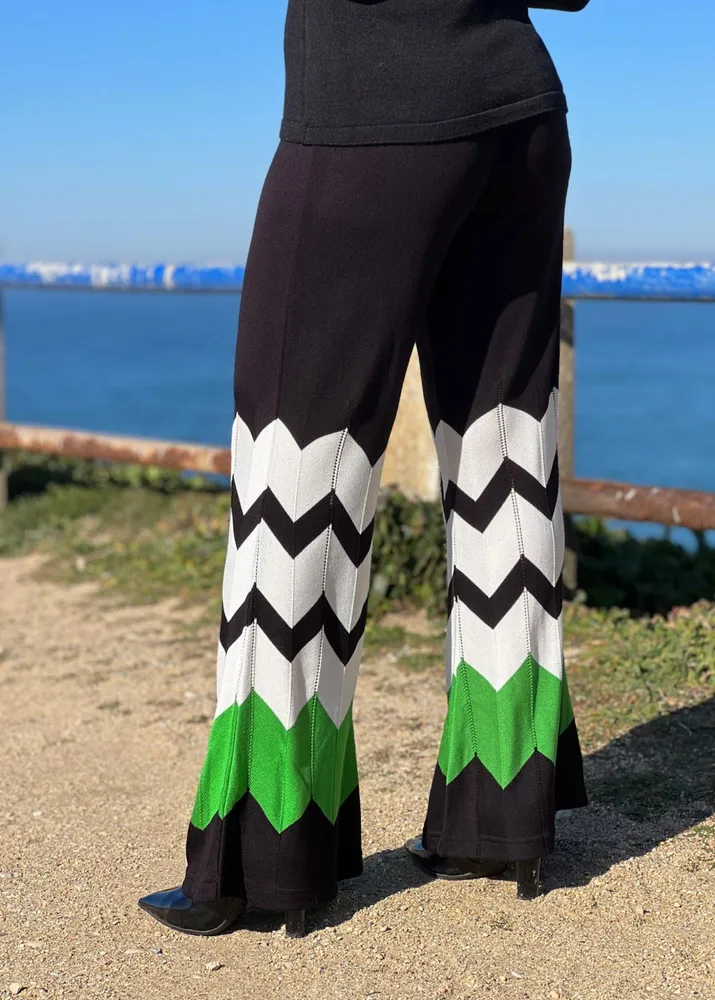 Pantalona habitual zigzag com Certificação IP68