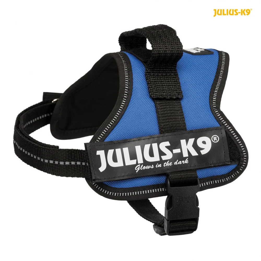 Peitoral Julius K9 - Azul com Certificação IP68